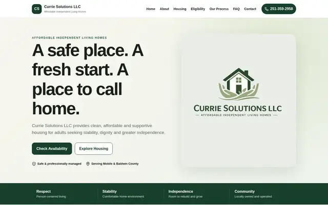موقع Gulf Coast Housing الإلكتروني