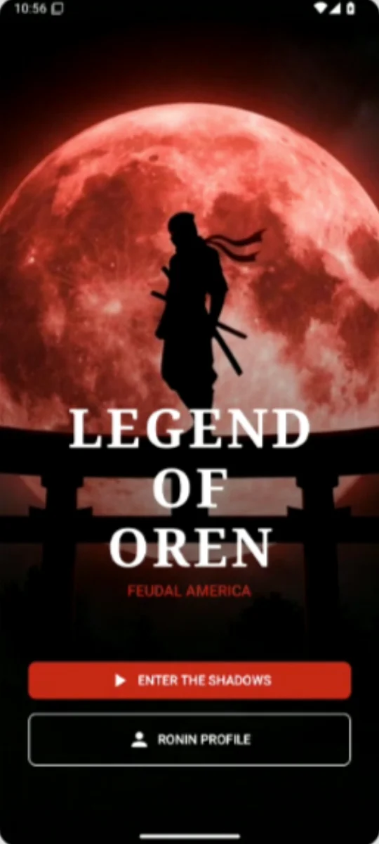 Legend of Oren app screen